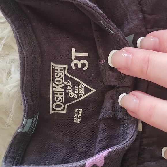 OSH KOSH Toddler girl's matching set- long sleeve tunic and leggings size 3T - Picture 4 of 4